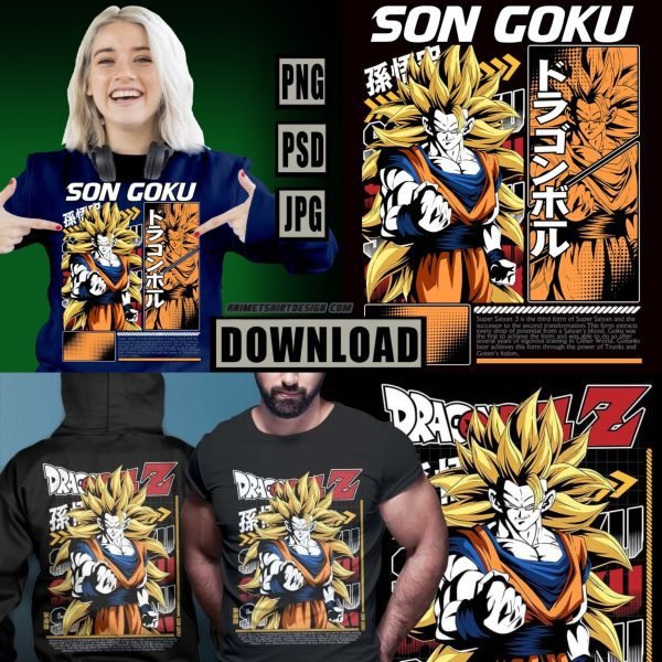 Dragon Ball Z PNG Bundle High-Quality DBZ PNG Designs