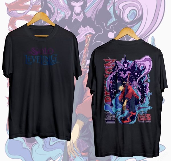 Solo Leveling T-Shirt Design PNG