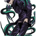 Gojo Satoru T-Shirt Design PNG