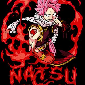 Awesome Natsu Dragneel PNG Free Download Fairy Tail Art