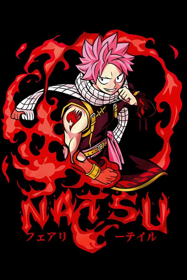 Awesome Natsu Dragneel PNG Free Download Fairy Tail Art