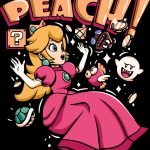 Peach Super Mario Bros PNG Free Download