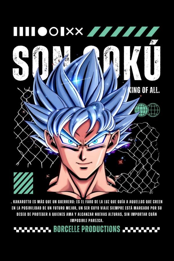 Son Goku King of All PNG Free Download