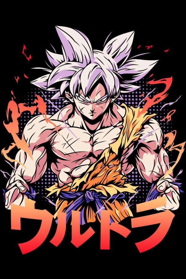 Ultimate Goku Ultra Instinct PNG Free Download