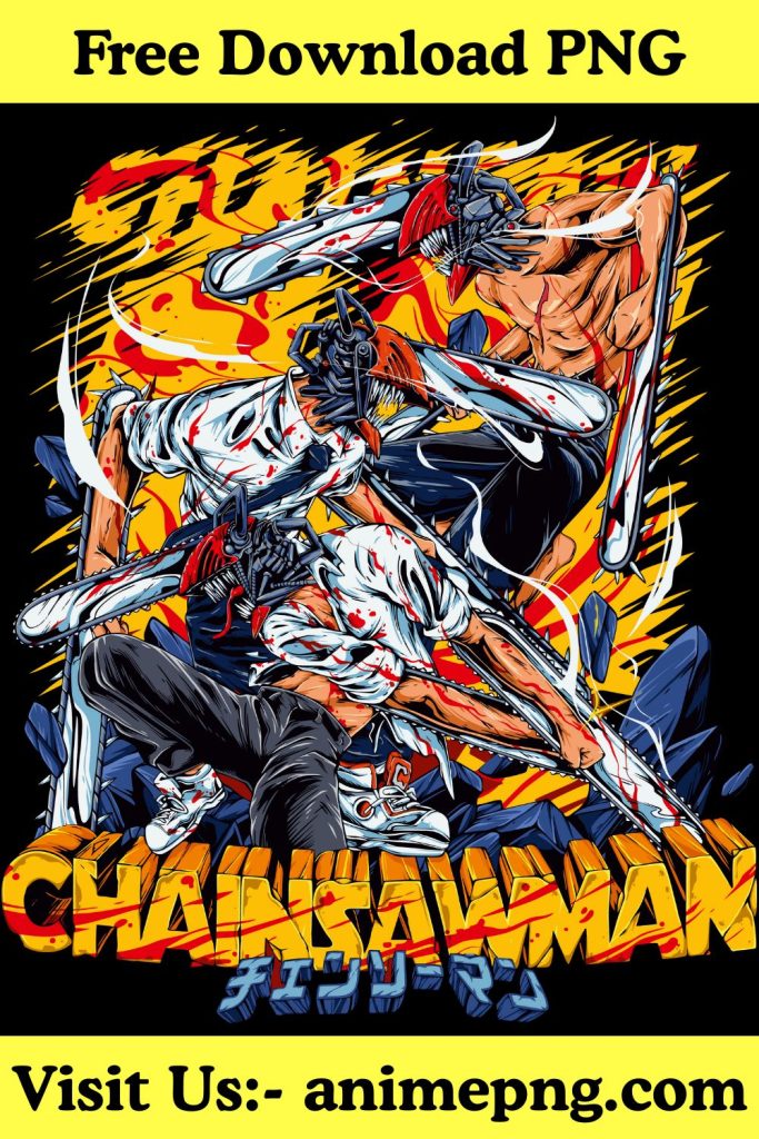 Chainsaw Man Anime PNG Images Free Download
