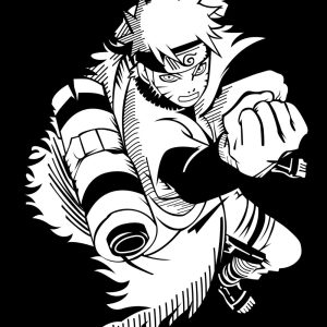 How to Use a Naruto White PNG for T-Shirt Design