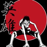 Iconic Monkey D Luffy Logo PNG for T-Shirts