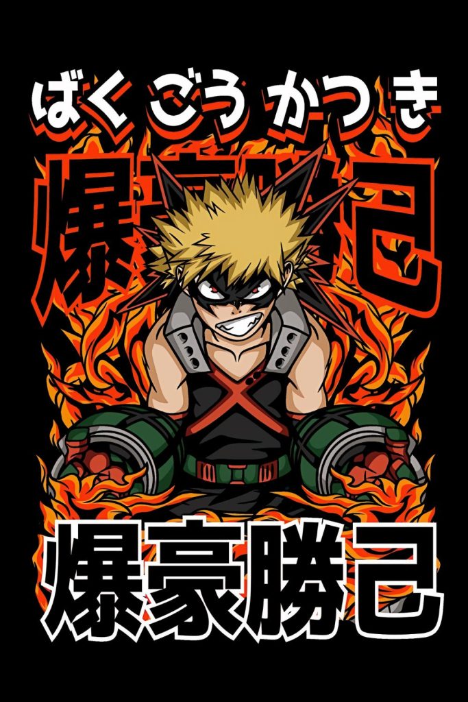 Katsuki Bakugo PNG Images Transparent Free Download