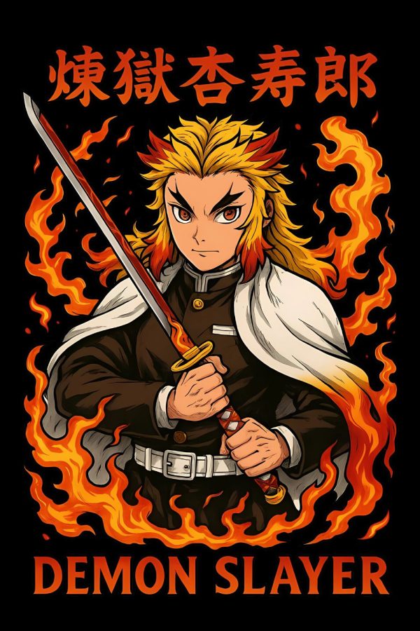 Kyojuro Rengoku Demon Slayer transparent PNG - Anime PNG