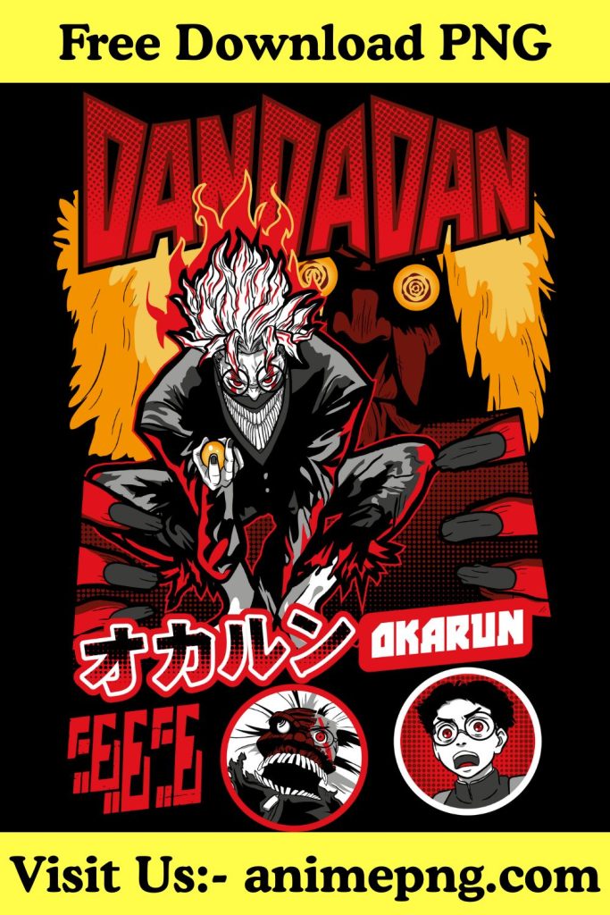 Okarun Takakura Ken PNG Images Free Download