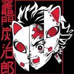 Tanjiro Mask PNG - Final Selection Fox Mask PNG Free Download