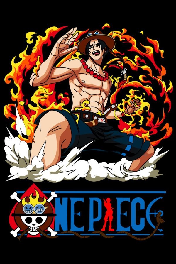 Tribute Portgas D Ace PNG for T-Shirt Design