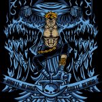 Vibrant Marco the Phoenix PNG for T-Shirt Design