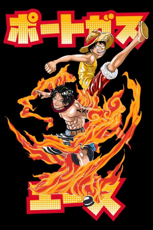 luffy and ace png Transparent For Free Download - Anime PNG