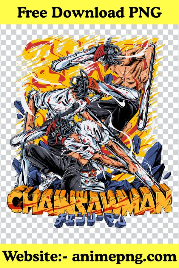 Chainsaw Man Anime PNG Images Free Download
