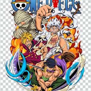 Monster Trio One Piece PNG - Luffy, Zoro, Sanji PNG