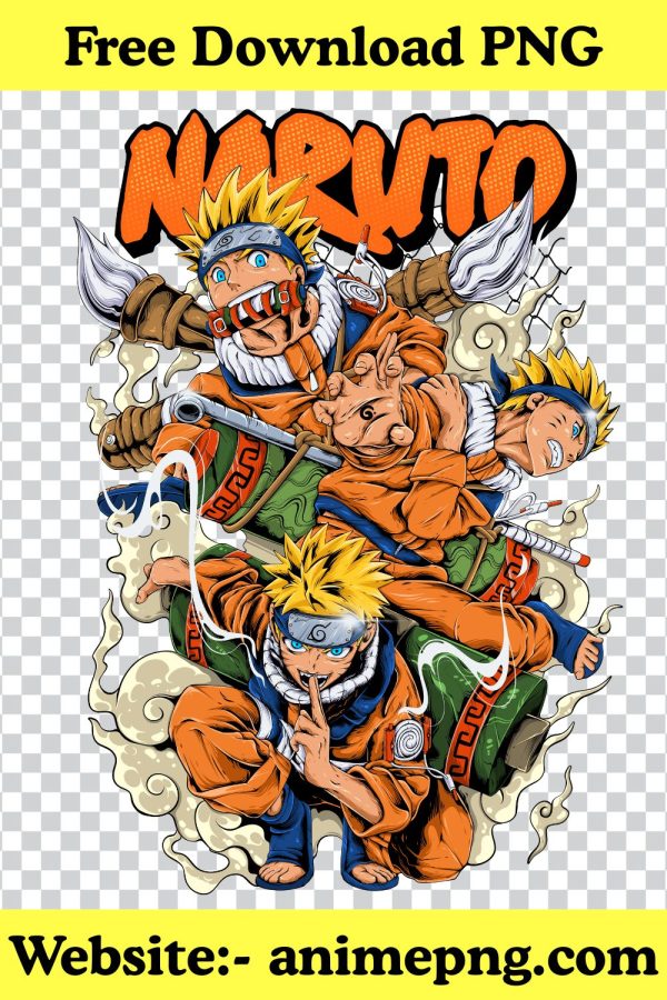 Naruto Uzumaki PNG - Sage Mode Mastery Free Download