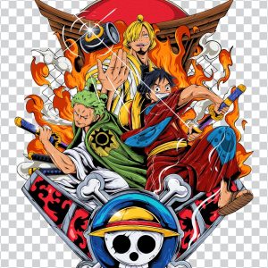 One Piece Crew PNG - All Straw Hat Members PNG Collection