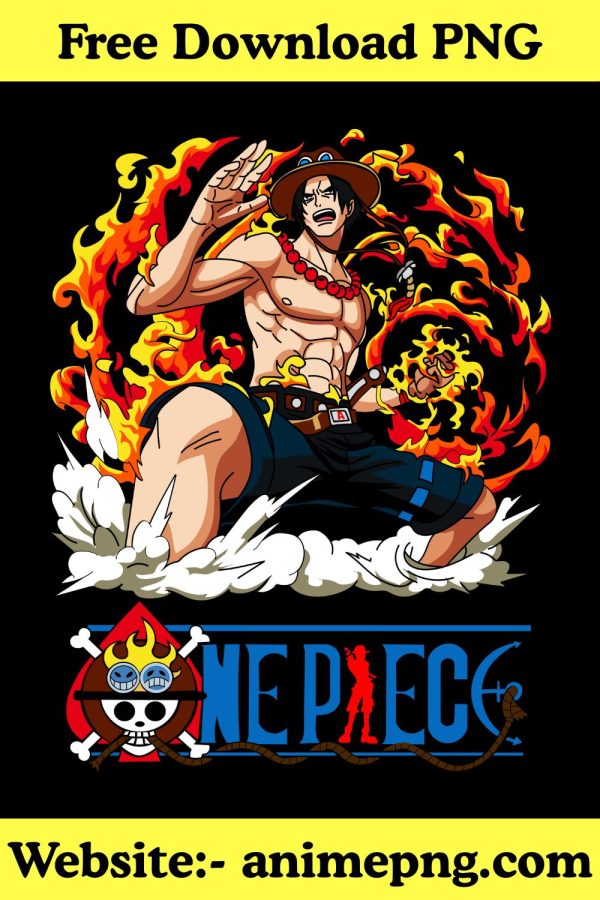 Portgas D. Ace PNG - Fire Fist Tribute PNG Free Download