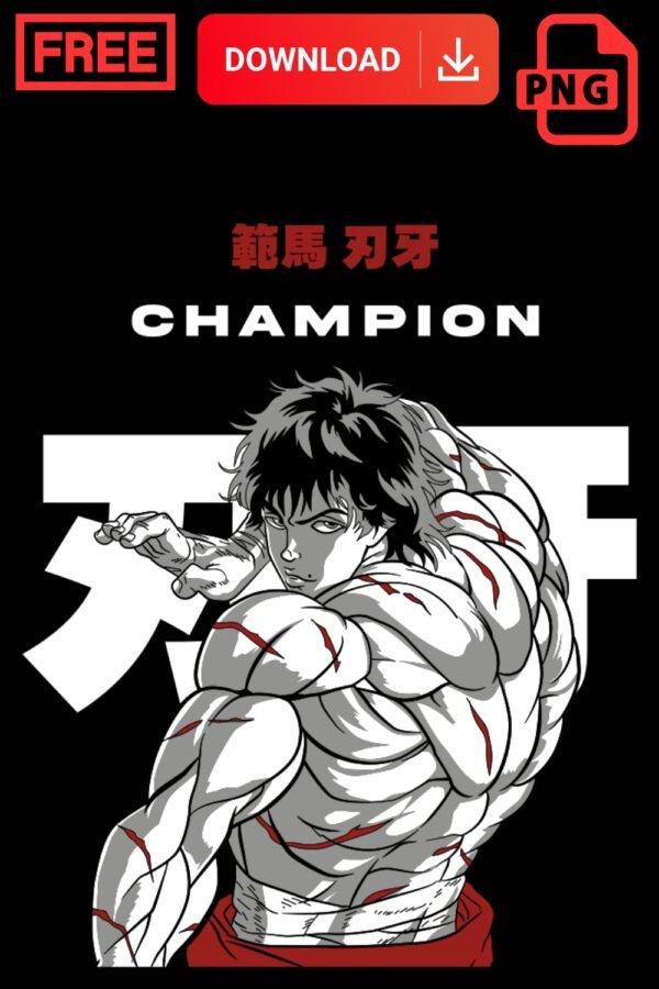 Baki Hanma PNG