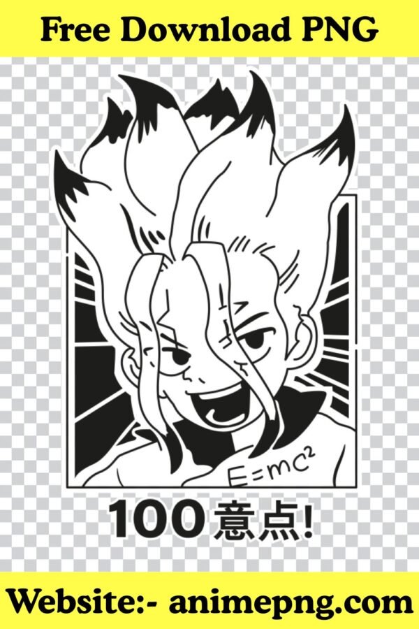 Free Senku Ishigami PNG Download - 100% Transparent HD | Anime PNG