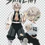 Sanemi PNG 100% Transparent Background Demon Slayer Character