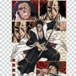 Kenpachi Zaraki PNG 100% Transparent Background Bleach Character