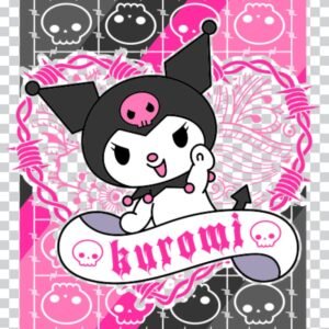 Kuromi PNG 100% Transparent Background Sanrio Character