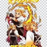 Rengoku PNG 100% Transparent Background Demon Slayer Character