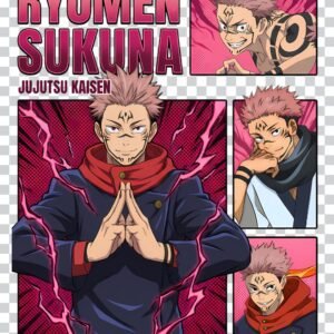 Sukuna PNG 100% Transparent Background Jujutsu Kaisen Character